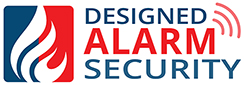 Designed Alarm Security Logo